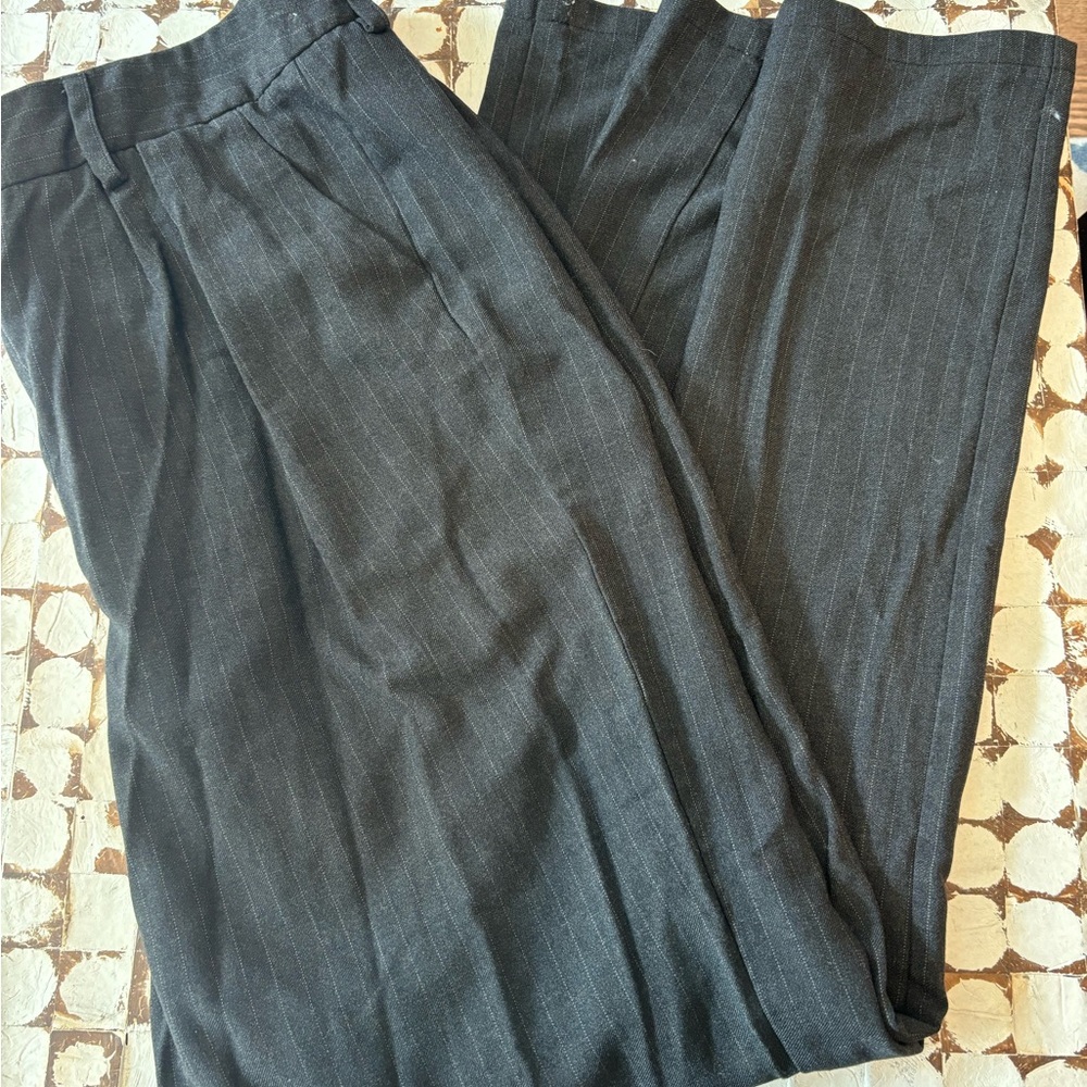 Classic Pinstripe Trousers